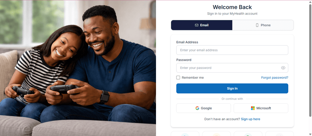 NISA MyHealth – Healthcare Management Platform